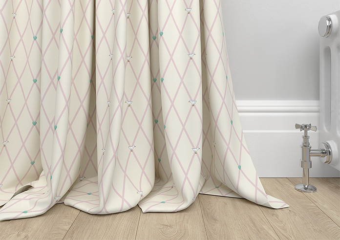 Puddle Down, Trellis Dolly Mix - Made to Measure Curtains - Image 6